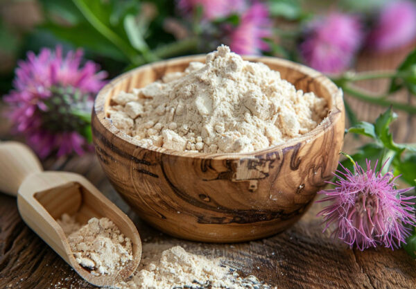 exfoliant au chardon-marie pour les savonneries