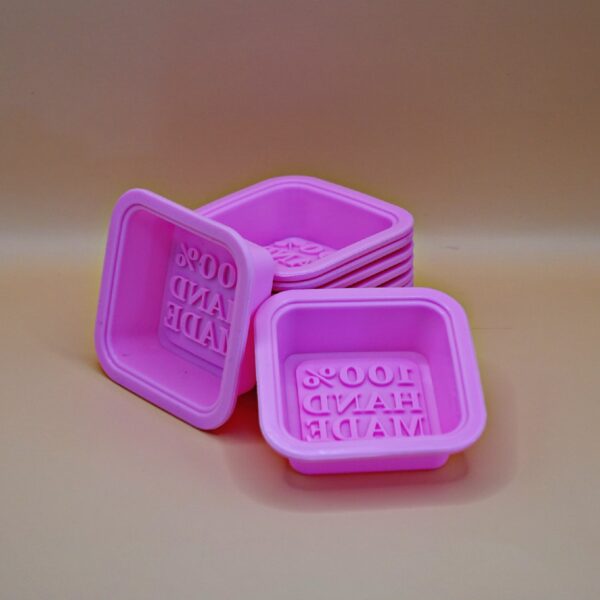 Individual Pink Silicone mold "100% HANDMADE