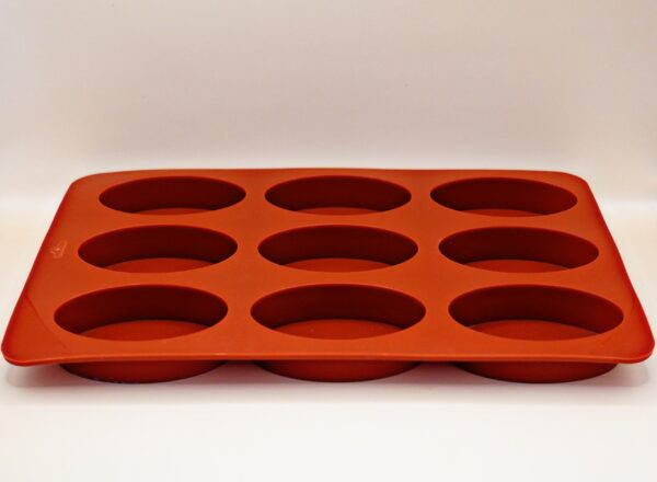 Silicone Mould for Dish Soap 9 Oval Cavities