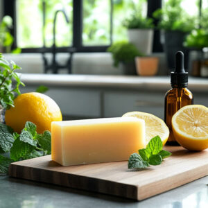 Kit Savon Vaisselle Senteur Citron/Menthe